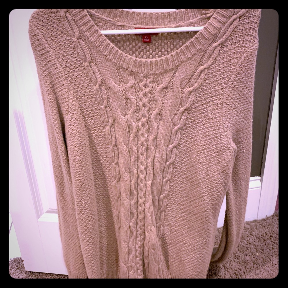 Camel colored sweater